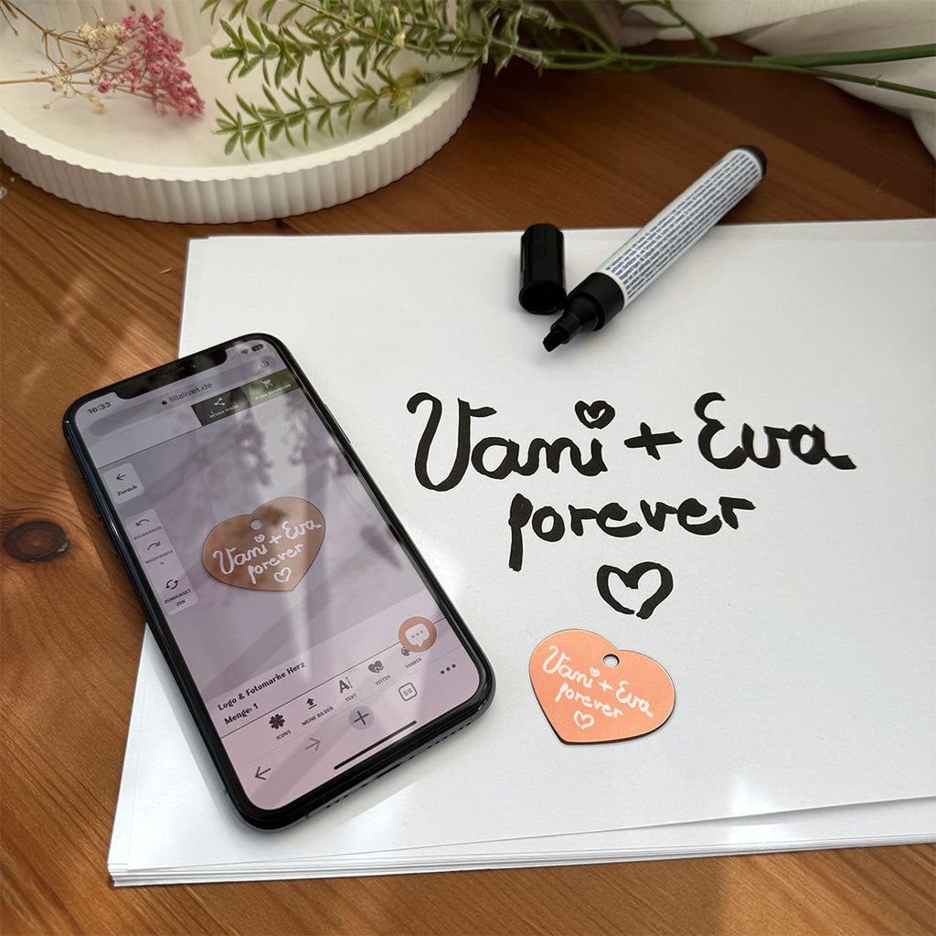 Deine Handschrift auf einer Lilla Marke – so geht’s!