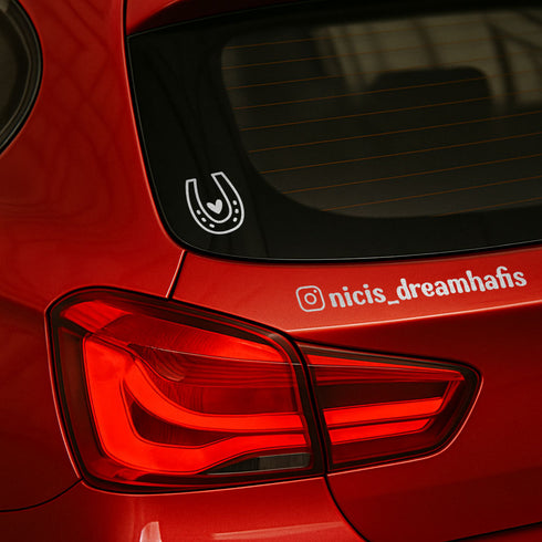 Individueller Folienaufkleber