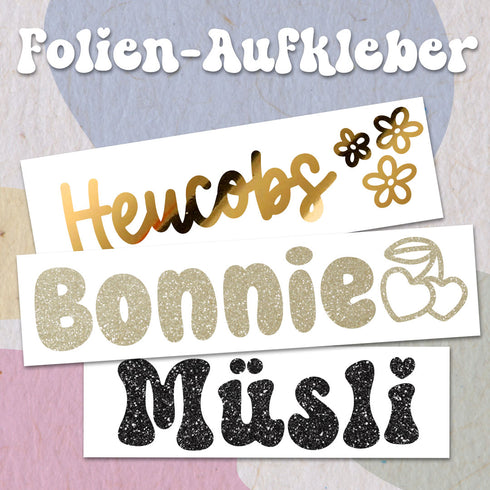 Individueller Folienaufkleber