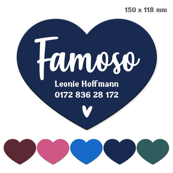 Tür- und Boxenschild "Herz"