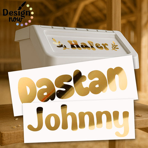 Individueller Folienaufkleber