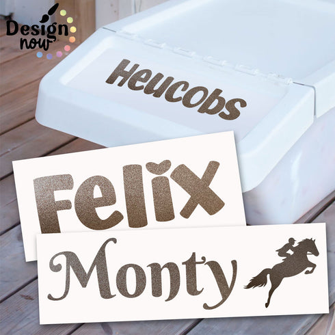 Individueller Folienaufkleber