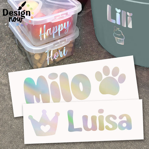 Individueller Folienaufkleber