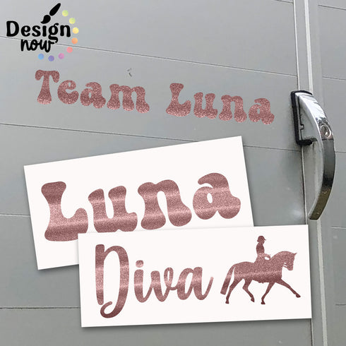 Individueller Folienaufkleber