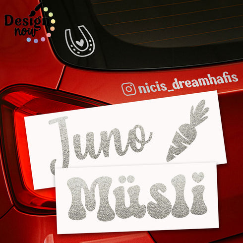 Individueller Folienaufkleber