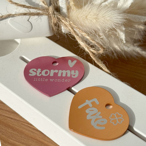 Individuelle Herzmarke