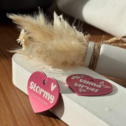 Individuelle Herzmarke