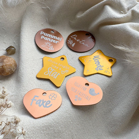 Individuelle Herzmarke