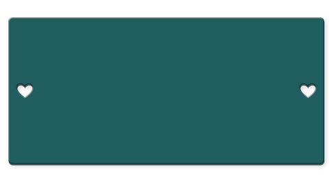 Tür- und Boxenschild "14x7"