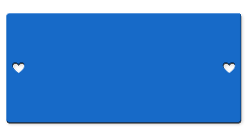 Tür- und Boxenschild "14x7"