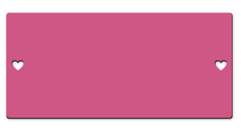 Tür- und Boxenschild "14x7"