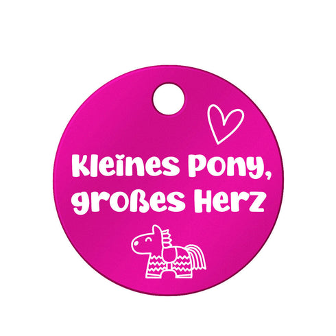 Individuelle runde Marke