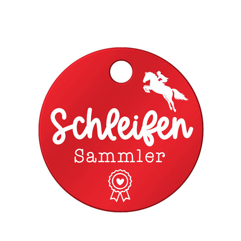 Individuelle runde Marke