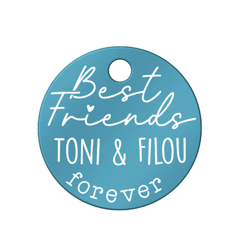 Individuelle runde Marke