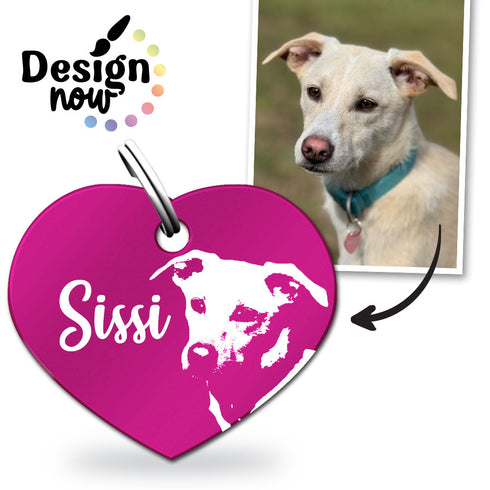 Individuelle Herzmarke