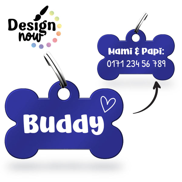 Individuelle Marke Knochen