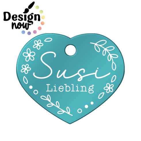 Individuelle Herzmarke