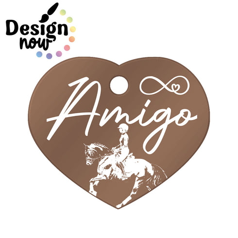 Individuelle Herzmarke