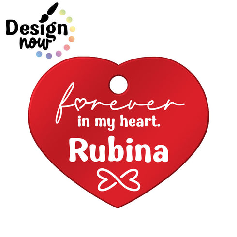 Individuelle Herzmarke