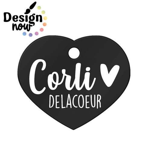 Individuelle Herzmarke