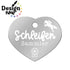 Individuelle Herzmarke